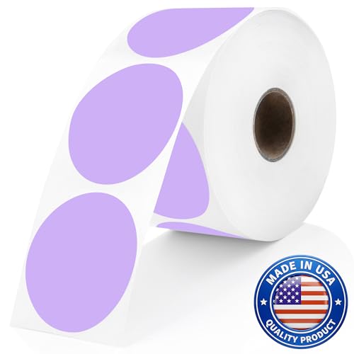 Purple Thermal Labels (Purple / 735 Stickers)