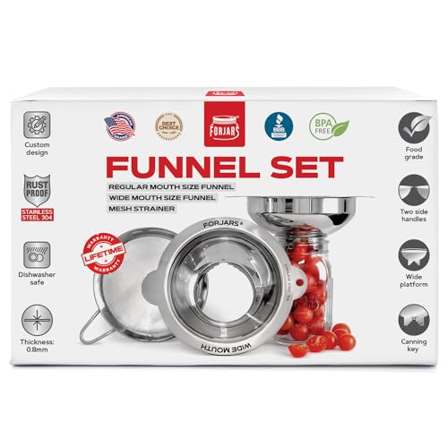 Canning Funnel Set
