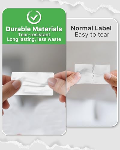 2.25x1.25 Inch Thermal Labels (2.25"x1.25" / White)
