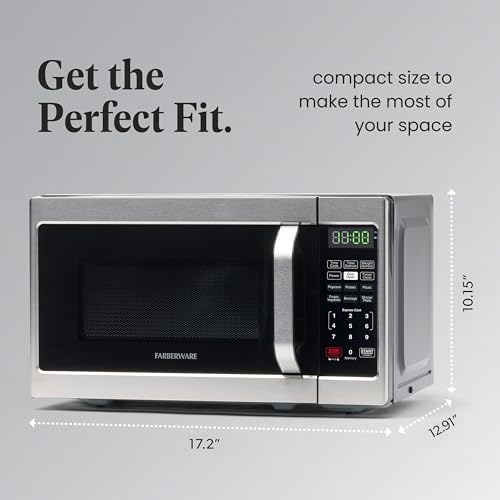 0.7 Cu. Ft. Countertop Microwave Oven (0.7 Cu. Ft. / Stainless Steel)
