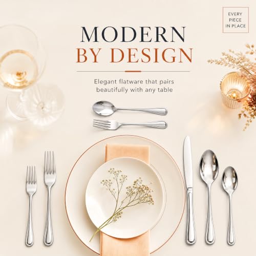 Silverware Set for 6 (30 Pieces)
