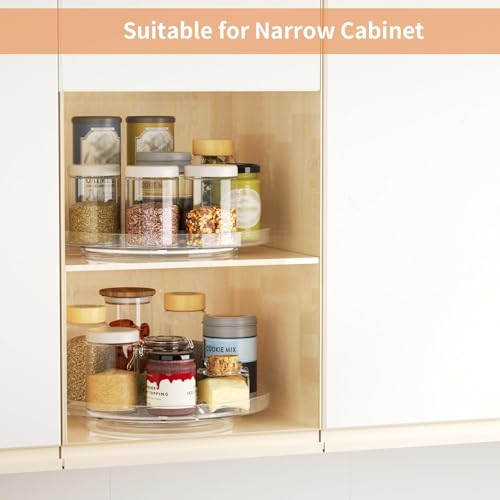 2 Pack Lazy Susan Organizer Turntable (9inch - 2 Pack)