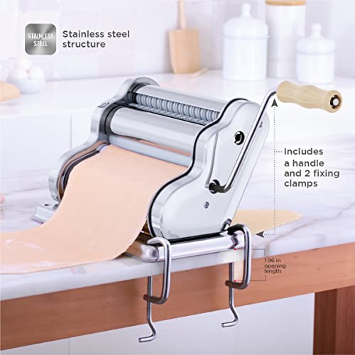 Classic 260 Pasta Maker Machine (Chrome)