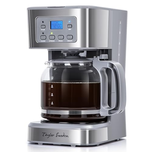 12 Cup Programmable Coffee Maker (Gray)