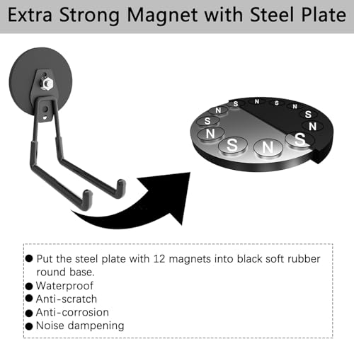 Large Strong Magnetic Hooks (2 Count)