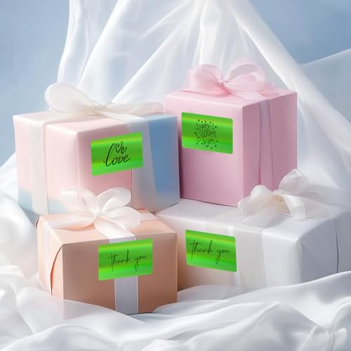 3x2 Inch Holographic Thermal Labels (Holographic Green / 2*3 inch)