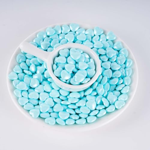 Blue Heart Shapes Sprinkles (4.58 Ounce)