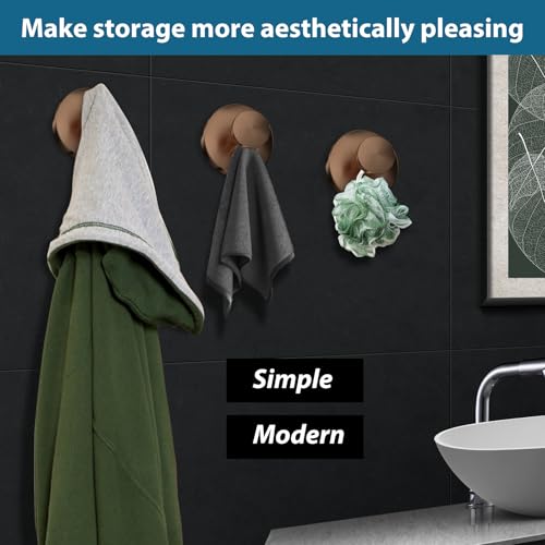 Suction Cup Hooks for Shower (2 Count)