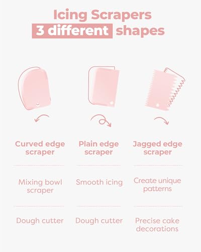 71 Cake Decorating Kit Baking Supplies Tools for Beginners & Pros (Light Pink)