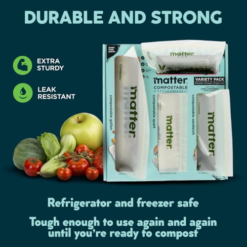 Compostable Resealable Bags (230 Count)