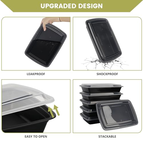 Meal Prep Containers Reusable (48oz-30pack)