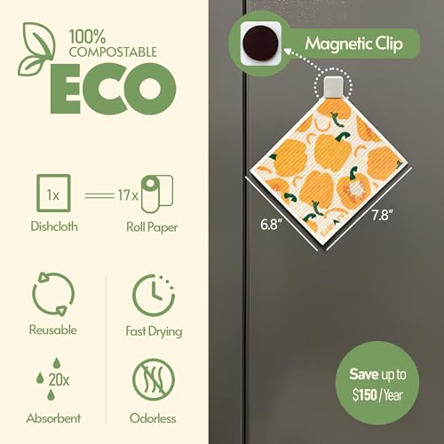 Reusable Paper Towels (Vegetable)
