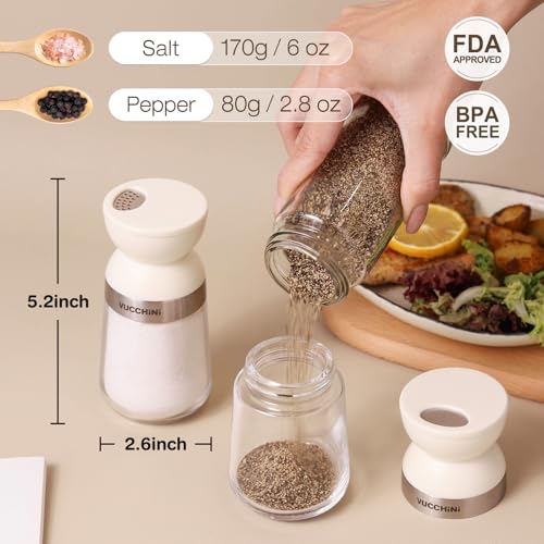 Salt and Pepper Shaker Set (Beige)