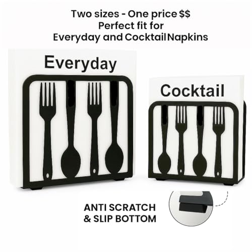 Fork & Spoon Napkin Holder for Table