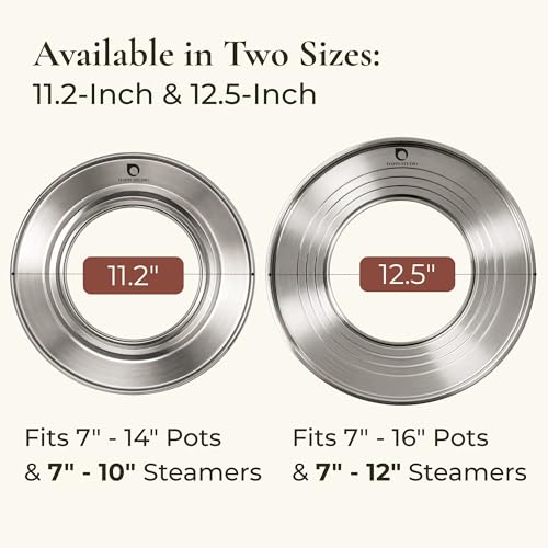 Stainless Steel Steamer Ring for Bamboo Steamer Basket 12