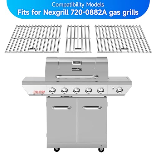Cooking Grates for Nexgrill 720 (16.96"D x 28.7"W)