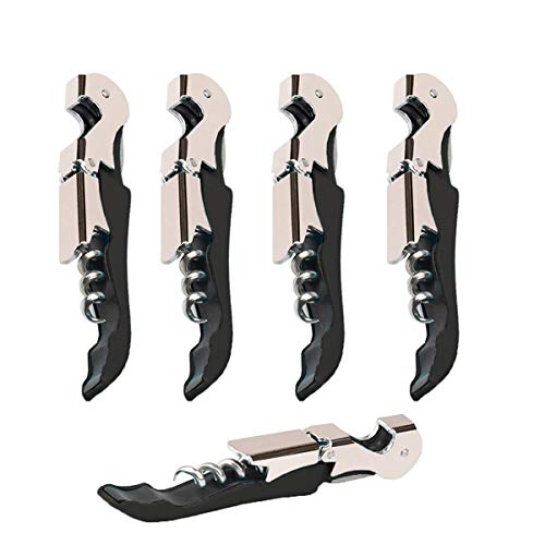 Professional Waiter Corkscrew Wine Openers Set (4 Count)