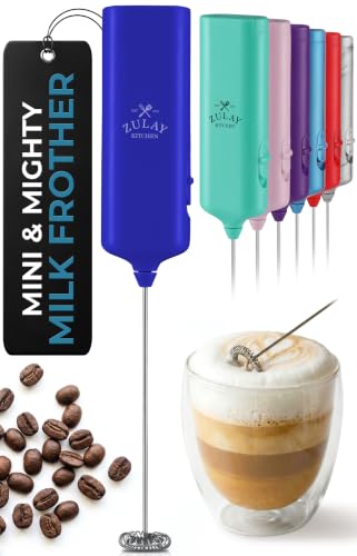 Mini & Mighty Milk Frother Wand (All Must Go Royal Blue / Mini Frother)
