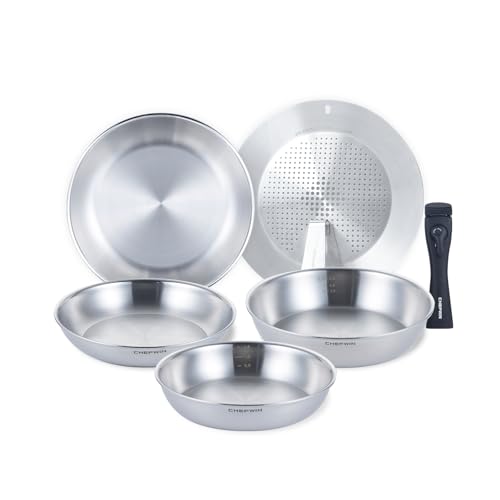 316 Stainless Steel Removable Handle Cookware