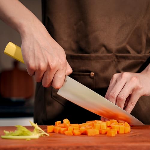 8 Inch Chef Knife (8" / Pale Yellow)