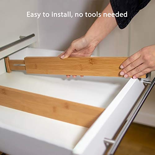 Drawer Divider 6 Pack (For 17-22in deep drawers inner size)