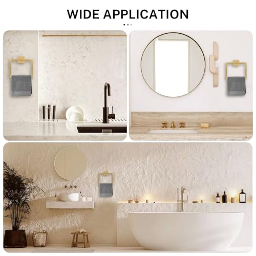 Brushed Gold Towel Ring (Brushed Gold / 1 Pc)