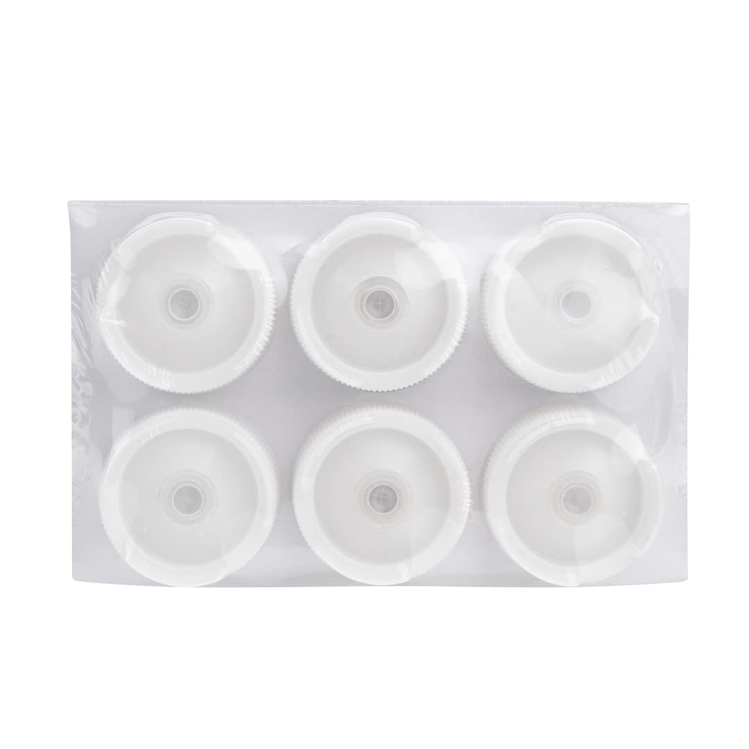 First In First Out 16 Ounce Condiment Squeeze Bottle 6 Refillable Lid FIFO Squeeze Bottle (6 Count)