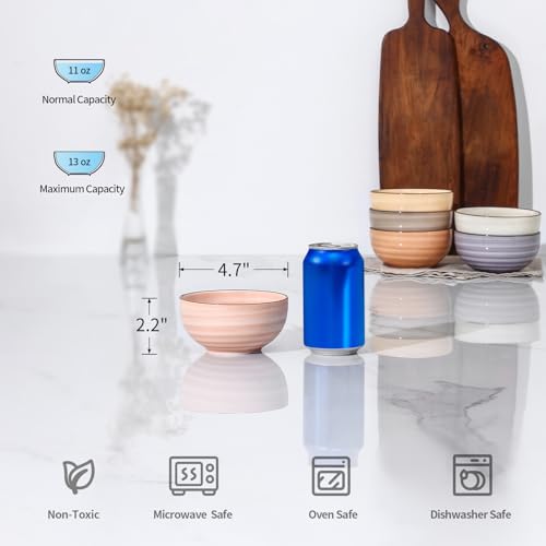 Ceramic Ice Cream Bowls (Maillard / 12 Oz)