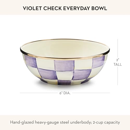 Everyday Bowl (Extra Small (1 Bowl) / Violet Check)