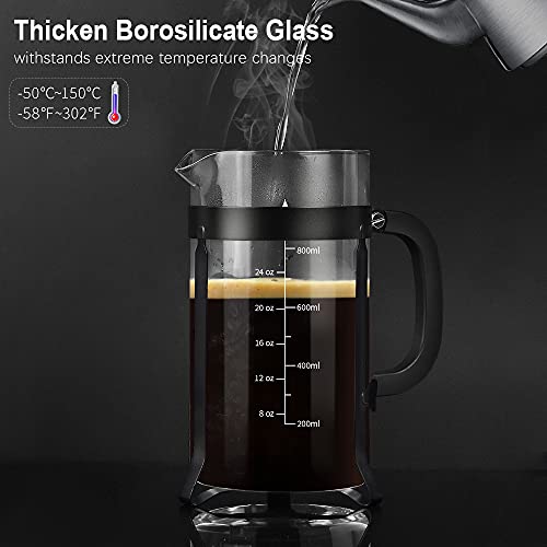 French Press 34oz (Black / 34oz)