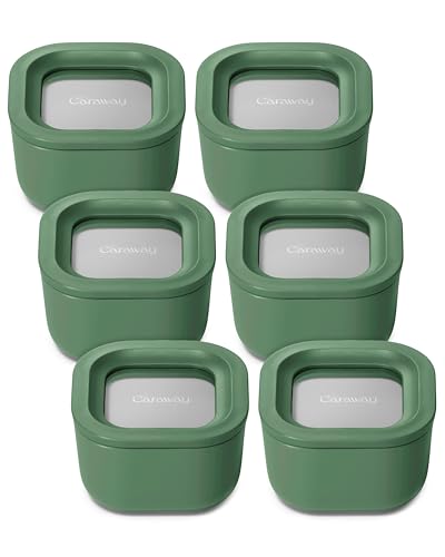 6 Piece Food Storage Container Set (Sage / 1.75 Cup Food Storage (6x))