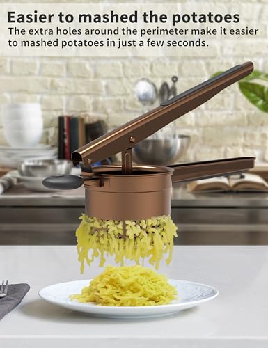 Large 15oz Potato Ricer (Bronze Color-Black)
