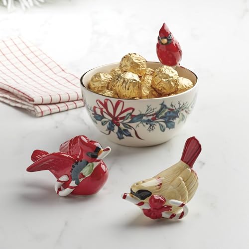 894203 Winter Greetings Cardinal Bowl (Bowl)