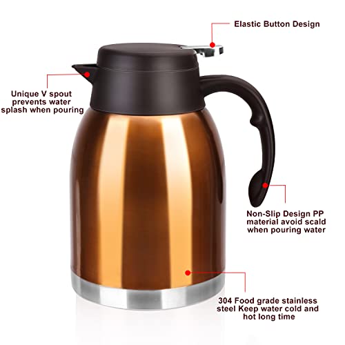 54oz Thermal Coffee Carafe (Bronze)