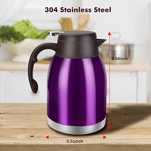 54oz Thermal Coffee Carafe (Purple)
