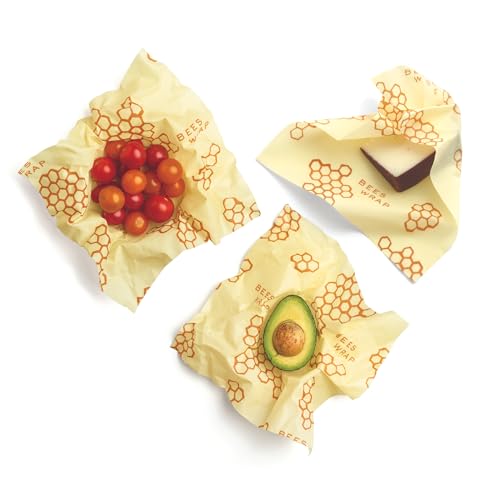 Beeswax Food Wraps (Honeycomb Medium 3 Pack / 3pk Medium)