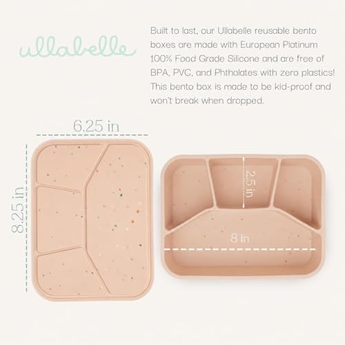 Kids Bento Box (Pink/Beige)
