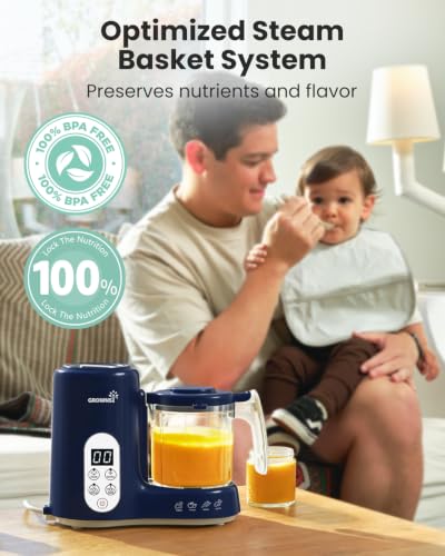 Baby Food Maker (Dark Blue)