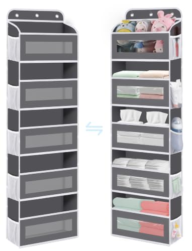 Over The Door Organizer (A Dark Gray / 1 Pack)
