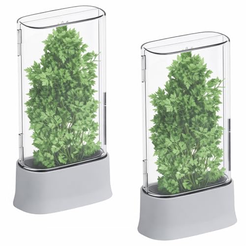 Herb Keeper for Refrigerator (2 PACK)