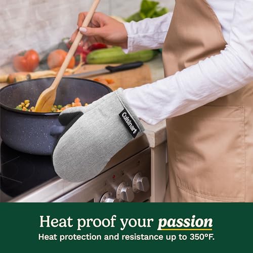 Cuisinart Mini Oven Mitts (Light Gray)