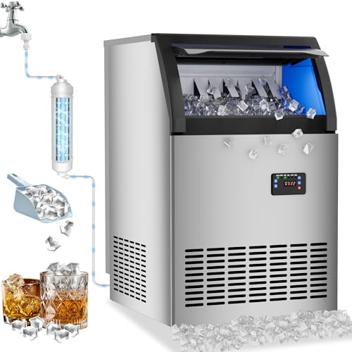 Commercial Ice Maker Machine 200lbs (200LBS/24H-1 / Gourmet Ice Maker)