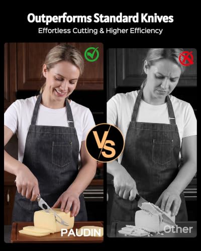 Cheese Knife 5” Serrated Knife for Block Cheese (5 Inch Cheese Knife)