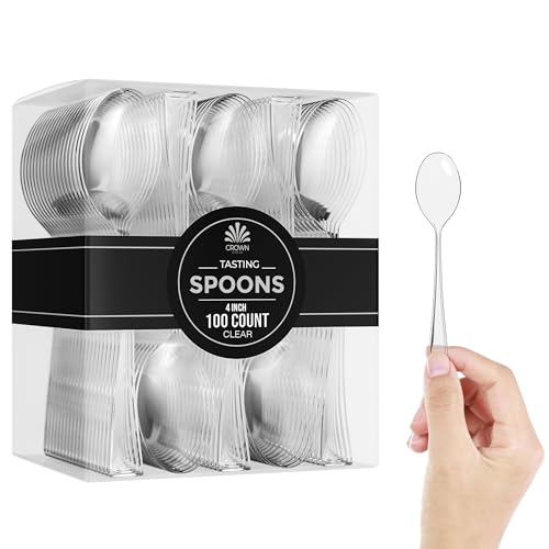 Mini Dessert Spoons (Mini Clear spoon)