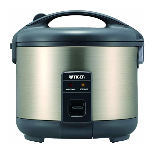 JNP-S18U-HU 10-Cup (Uncooked) Rice Cooker and Warmer, Stainless Steel Gray (10-Cup / Urban Satin)