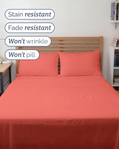 Full XL Sheets (28 - Coral / Full XL)