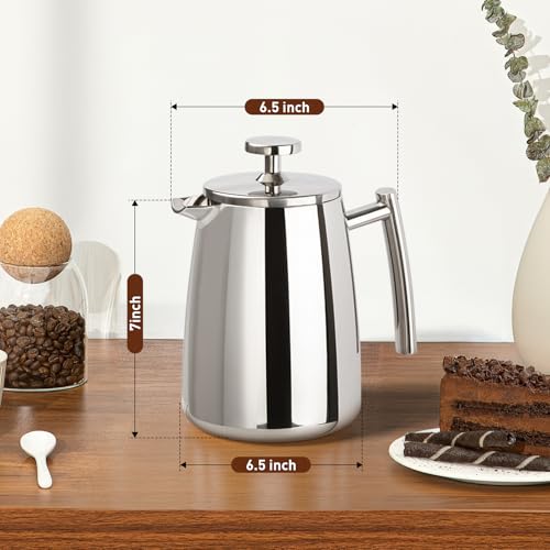 French Press Coffee Maker (17-Ounce)
