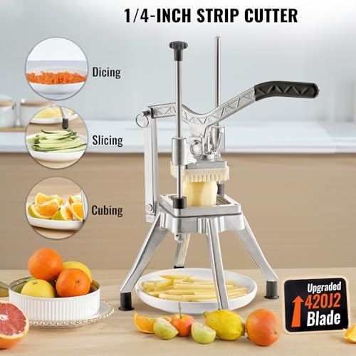Commercial Vegetable Fruit Chopper 1 (Lever style 1/4″)