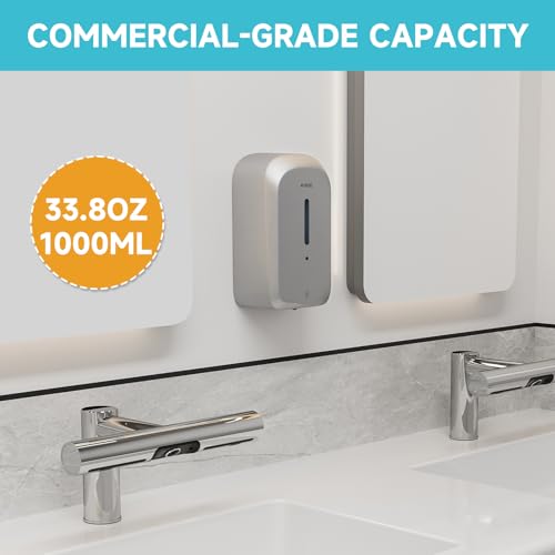 Liquid Automatic Soap Dispenser (Silver)