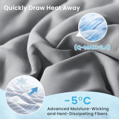 Cooling Comforter King Size (Cool Gray / Cooling King（90*108）)